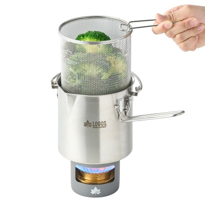 LOGOS フィールダーケトル1500 IHや直火に対応したアウトドアケトル 81210214【1689633】