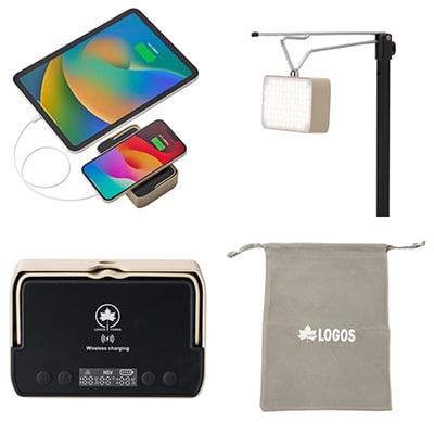 野電 パワーストックランタン1000・ボックスワイヤレス 防災やアウトドアで役立つ!74176051【配送不可地域：沖縄県】【1663880】