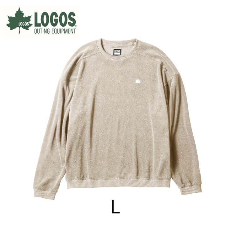 LBL ボディリカバリーウェア ベロアスウェット L ベージュ 就寝時におすすめ 35212662