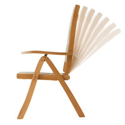 LOGOS Smart Garden ウッドリクライニングチェア キャンプのイスでも73303000【1719537】