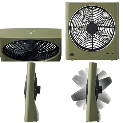 マルチ na どこでも扇風機(充電・AC・乾電池)アウトドアか活躍の冷却ファン!　81336703【配送不可地域：沖縄県】【1664334】