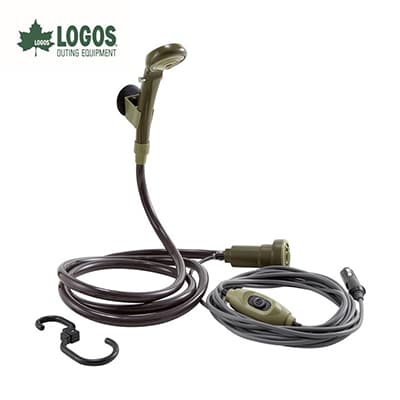 パワードシャワー(DC専用)キャンプや車中泊におすすめ、防災用品としても!　69930011【1663569】