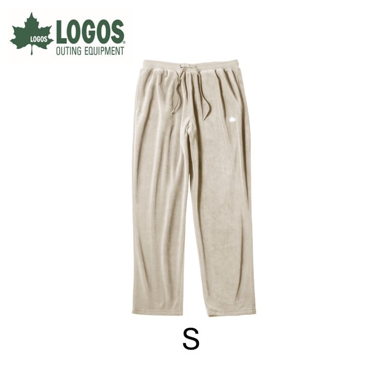 LBL ボディリカバリー ベロアスウェットパンツ S ベージュ 就寝時におすすめ 35213664【1718827】