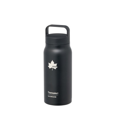 TW 真空断熱 キャリーボトル BK 350ml 保冷対応のステンレスボトル 81286081【1745047】