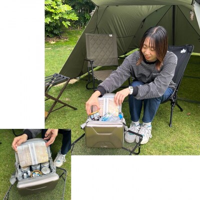 ハイパー氷点下クーラーS　ロゴスのクーラーボックス キャンプ、買い物、車にも　81670060【1580389】