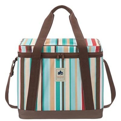 氷点下パック抗菌・デザインクーラーL　買い物やアウトドアでも使えるクーラーバッグ!　81670705【1664422】