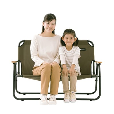 グランベーシック チェアfor2 キャンプやBBQ、アウトドアにぴったりの椅子!　73174034【1666410】