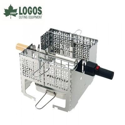 くるくるクッキングリル アウトドアで手軽に鳥の丸焼きやバウムクーヘンを作れる 81064153【1689592】