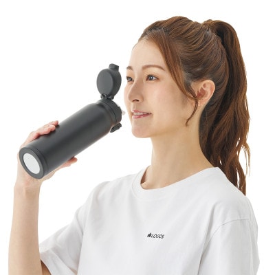 TW 真空断熱 ワンタッチボトル AB 500ml 保冷・保温対応のステンレスボトル81286023【1744940】