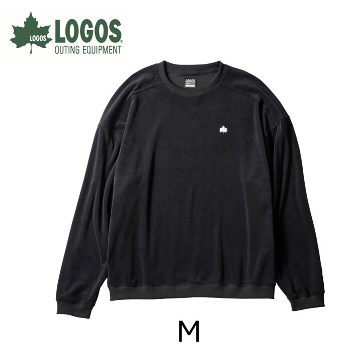 LBL ボディリカバリー ベロアスウェット M ブラック 就寝時におすすめ 35212713【1718752】