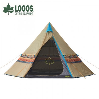 LOGOS ナバホ Tepee 400 ナバホ柄のロゴスの定番大型ティピーテント 71806500【1688883】