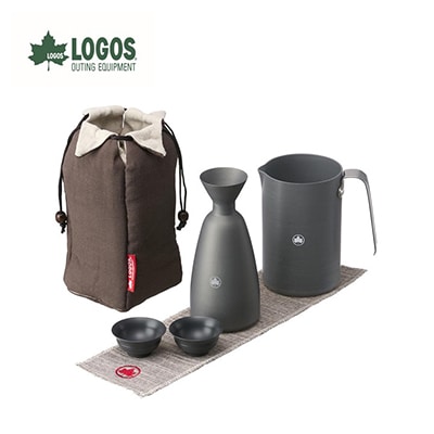 携帯・アウトドア熱燗セット キャンプなど野外でも日本酒が楽しめる熱燗セット!　81280308【1664242】