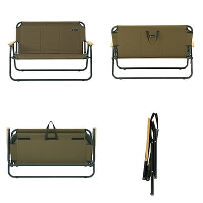 グランベーシック チェアfor2 キャンプやBBQ、アウトドアにぴったりの椅子!　73174034【1666410】