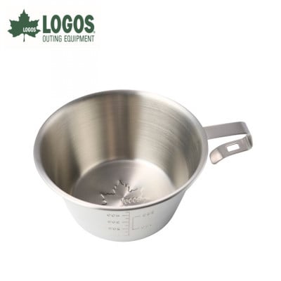 LOGOS ラージシェラカップ アウトドアやキャンプはもちろんBBQの食器としても　81285044【1689640】