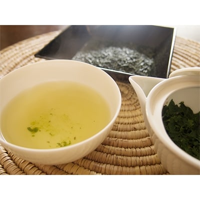 京抹茶 孫右ヱ門:煎茶+三種のお茶飲みくらべセット(玉露・碾茶・フレーバーティー)【1061710】