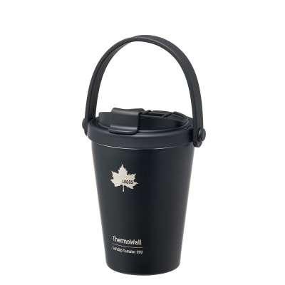TW 真空断熱 タンブラー BK 360ml 保冷・保温対応のステンレスタンブラー 81286141【1745335】