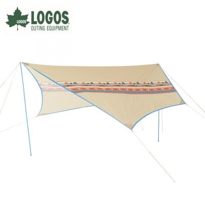 LOGOS ナバホ ブリッジヘキサタープセット-BB キャンプやアウトドアに 71806509【1689188】