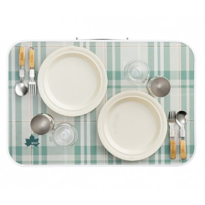 ソリッドテーブル 6040　キャンプやBBQなどアウトドアシーンで役立つ!　73511001【1719156】