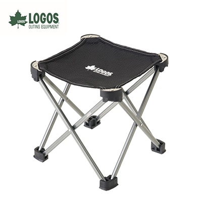 7075キュービックチェア(グレー)300gで超軽量!登山やアウトドアで大活躍!　73369010【1667170】