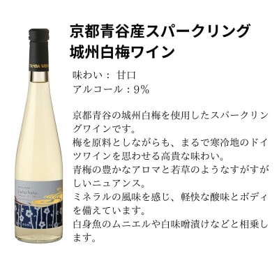 京都青谷梅わいん飲み比べセット【配送不可地域：離島】【1538836】