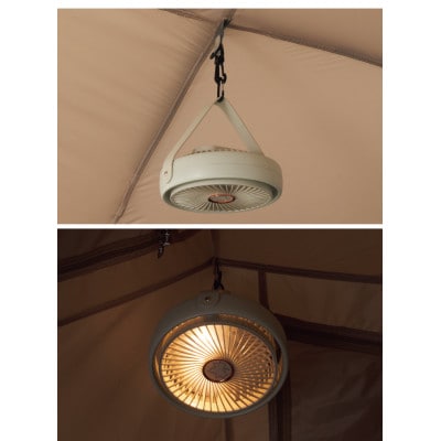 野電 キャンプシーリングファン　キャンプやBBQなどのアウトドアシーンにおすすめ!81336707【1719161】