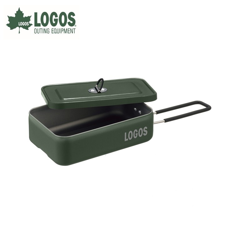 LOGOS カラーメスキット グリーン ソロキャンプや少人数レジャーで大活躍 88230254【1720059】