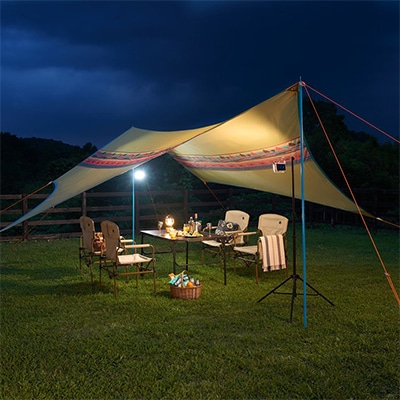 野電 パワーストックランタン1000・ボックスワイヤレス 防災やアウトドアで役立つ!74176051【配送不可地域：沖縄県】【1663880】