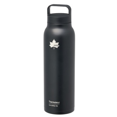 TW 真空断熱 キャリーボトル BK 750ml 保冷対応のステンレスボトル 81286061【1745021】