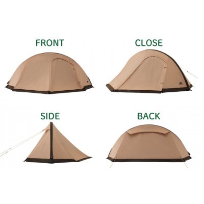 TC オートエアマジックドーム DUO(電動ポンプ内蔵)自動で膨らむエアテント　71201012【1688514】