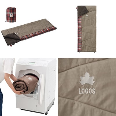 丸洗いスランバーシュラフ・2 アウトドアやキャンプ、防災でも大活躍の寝袋!　72602010【1663768】