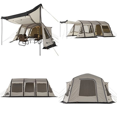 グランベーシック エアマジック リビングハウス キャンプアウトドアにはエアテント!71805532【1663646】