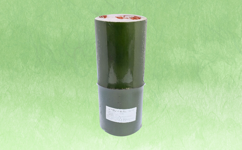 竹製　寸胴 青塗（寸渡）　φ 10～13　H30cm 雑貨 日用品 インテリア 工芸品 