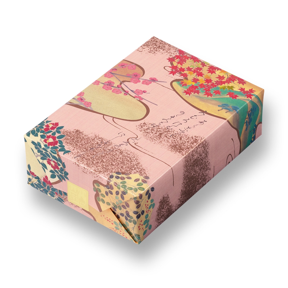 だんらん三室山 化粧箱 (小) (22袋入)｜小倉山荘 おかき詰め合わせ 和菓子詰め合わせ 京都土産 贈り物ギフト 和スイーツ [1615]