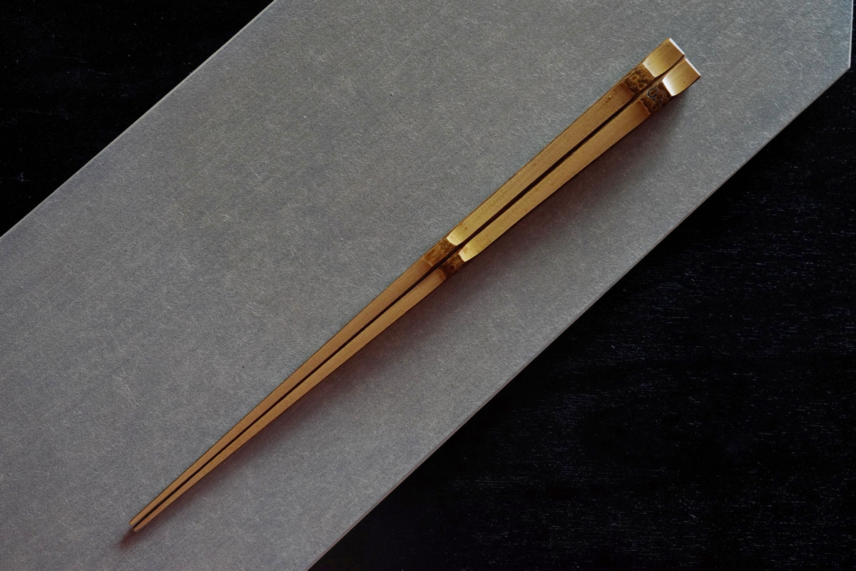 京都長岡京産 二節箸 夫婦セット｜普段使い箸 来客用箸 贈り物ギフト二節竹箸 [1641]