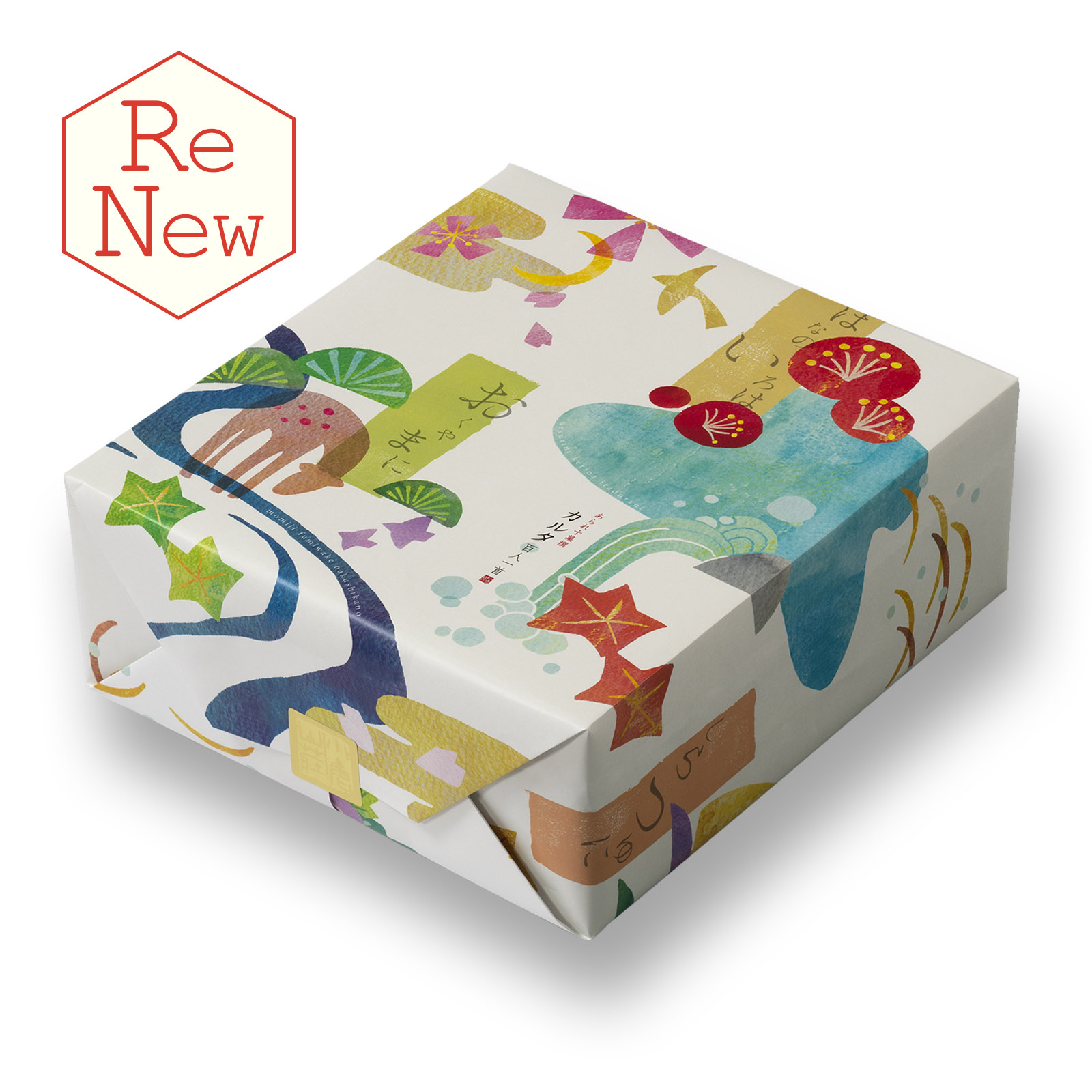 カルタ百人一首 化粧箱 (大) あられ おかき 小倉山荘｜京都 人気 おすすめ おいしい グルメ 食べ比べ 詰め合わせ セット お取り寄せ ふるさと納税 [1664]