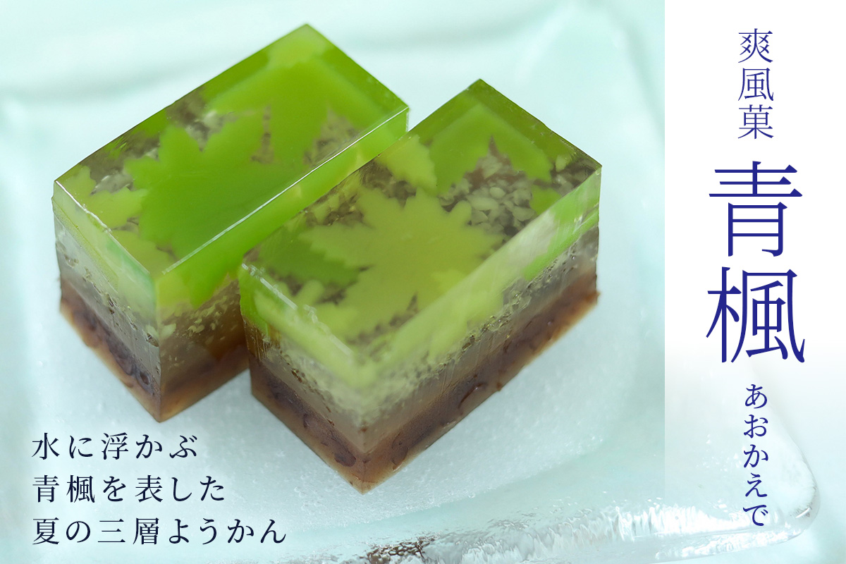 夏限定羊羹・青楓｜和菓子 スイーツ [1747]