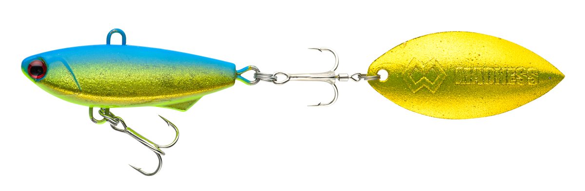 BAKUREE spin 30 #11 銀粉グリーンチャートゴールド