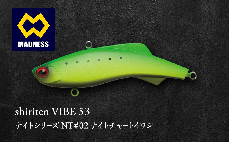 shiriten VIBE 53 ナイトシリーズ NT#02 ナイトチャートイワシ