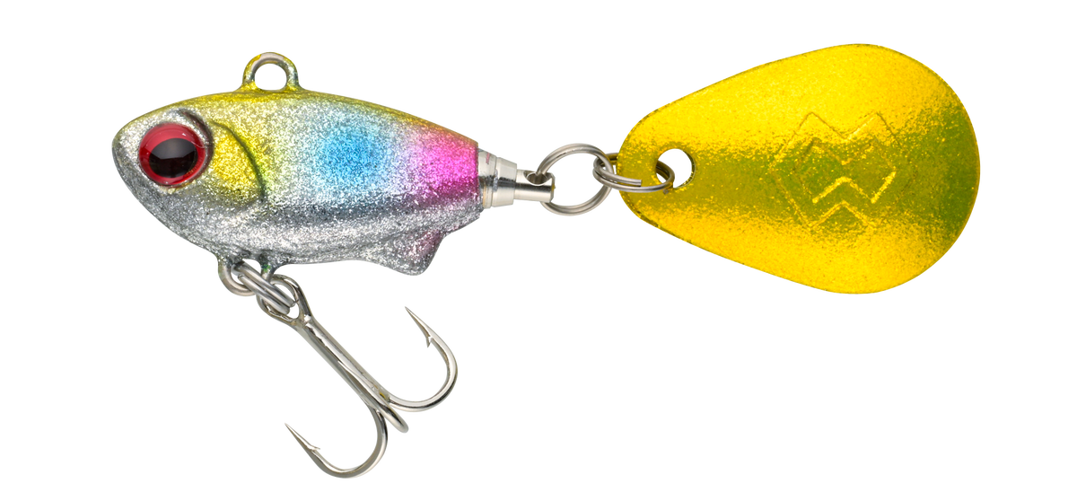 BAKUREE spin 8 #02 銀粉ゴールドレインボー