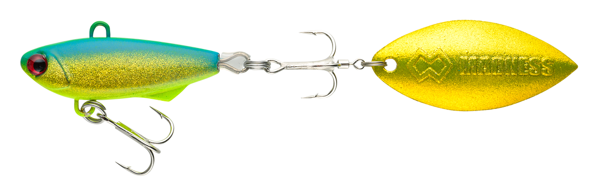 BAKUREE spin 15 #11 銀粉グリーンチャートゴールド