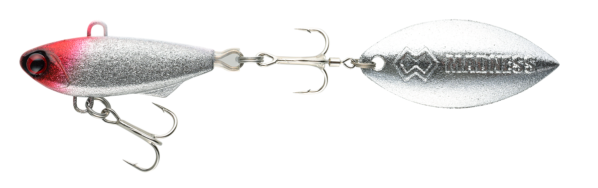 BAKUREE spin 15 #12 銀粉レーザーレッドヘッド