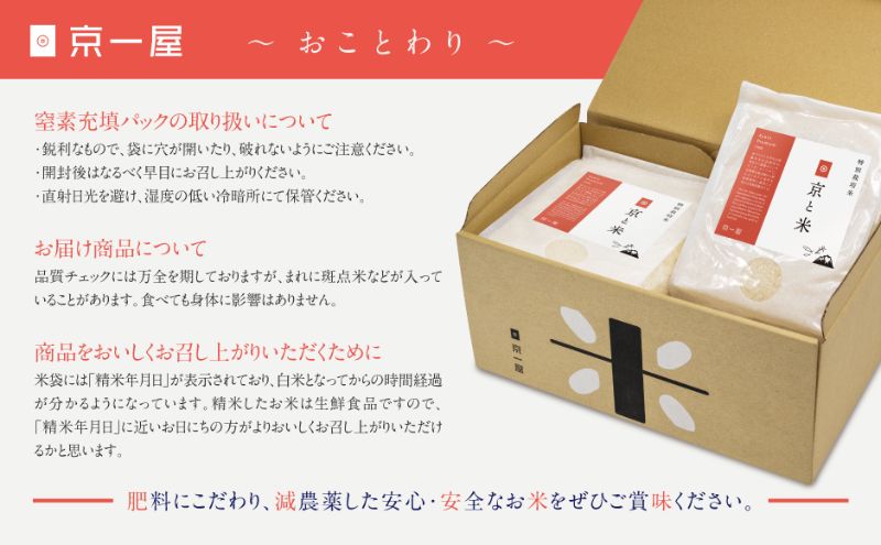 京都府京田辺市産 京と米 ヒノヒカリ 2kg (2kg×1袋) R7年度産 お米 米 こめ コメ 精米 白米 ごはん ご飯 弁当 おにぎり 真空 長期保存 防災 京田辺市 京都府 kt2026