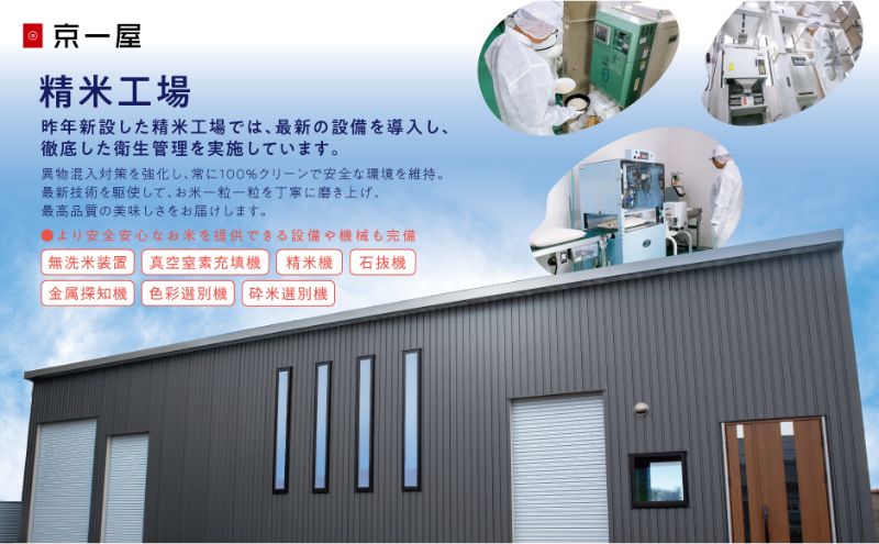 京都府京田辺市産 京と米 ヒノヒカリ 6kg (2kg×3袋) R7年度産 お米 米 こめ コメ 精米 白米 ごはん ご飯 弁当 おにぎり 真空 長期保存 防災 京田辺市 京都府 kt2026