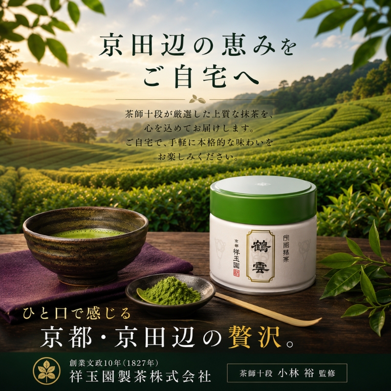 抹茶 鶴雲 スチール缶 宇治抹茶 高級 京都 京田辺市 祥玉園製茶 緑茶 碾茶 茶道 ギフト お歳暮 お中元 贈り物 産地直送 茶葉 宇治茶 国産 日本茶 敬老の日 父の日 母の日 送料無料 特産品 まとめ買い グルメ ふるさと納税 返礼品 人気 おすすめ
