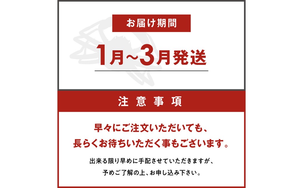 訳あり　【蟹の匠 魚政】茹で　プレミアムズワイガニ 魚政BLACK（松葉ガニ・越前ガニ） 特大サイズ（1200～1300g） 1匹(1月～3月発送） ふるさと納税 カニ 蟹 松葉蟹 松葉ガニ 越前蟹  京丹後 ふるさと納税 蟹 ふるさと納税 予約 ふるさと納税 予約 カニ魚介類 甲殻類
