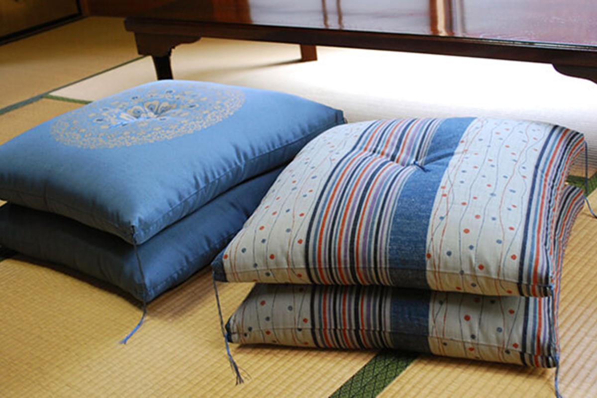 職人の技を伝授　木綿わた入り座ふとん作り体験【1人用】