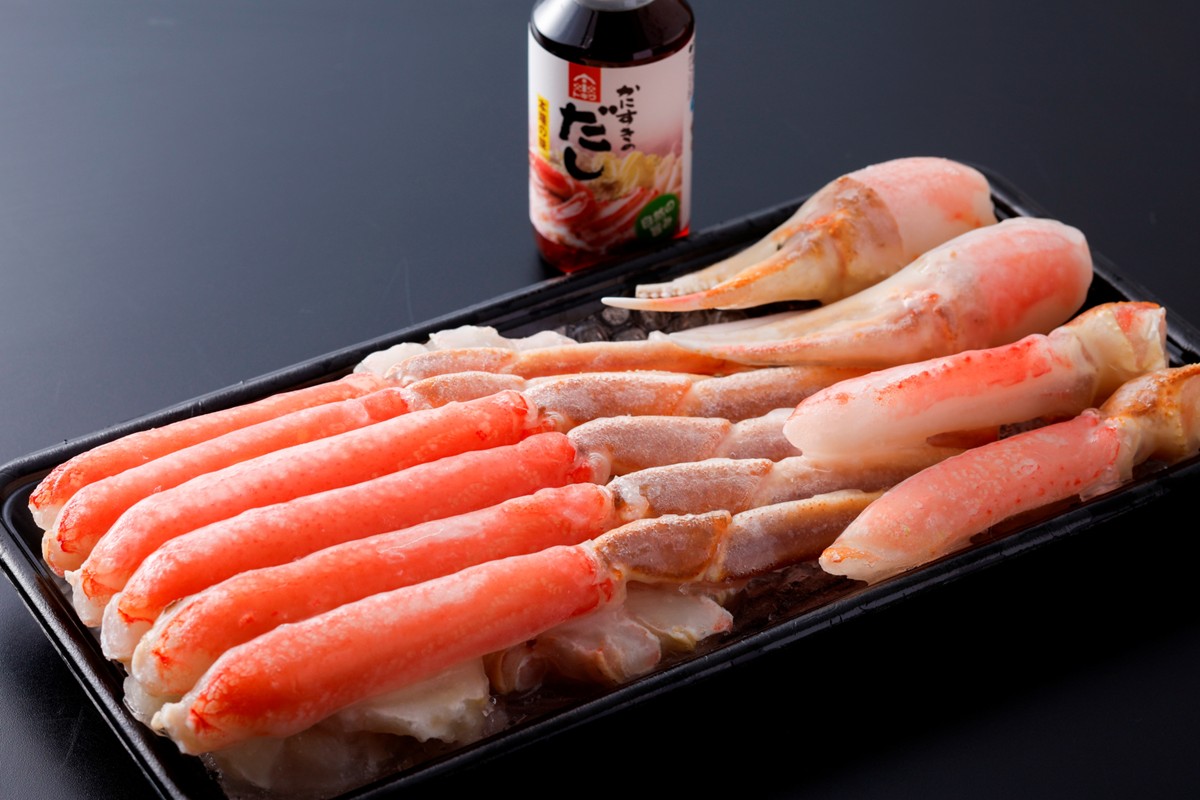 【生食可】鮮度抜群！獲れたての旨さをご自宅に！生本ズワイガニ　ハーフポーション　４肩