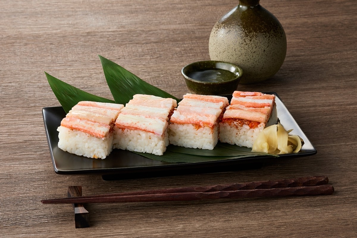 セイコ蟹の箱寿司