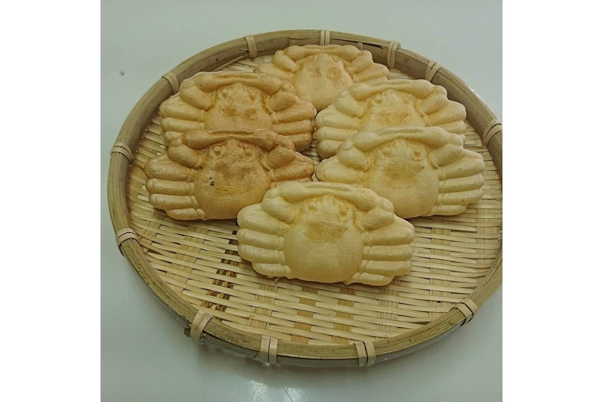 カニもなか（ミルクアイス）