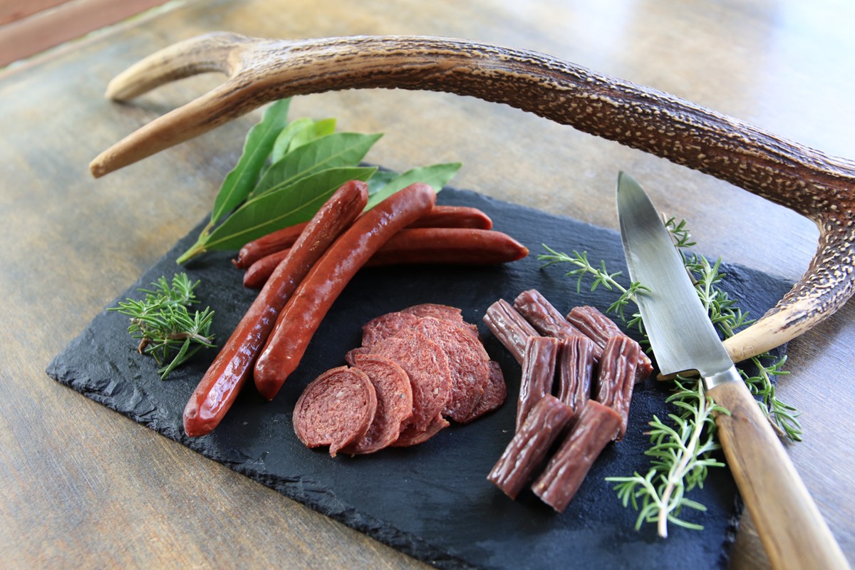 京丹後産鹿肉ジビエエントリーセット（ソーセージ3種8点）